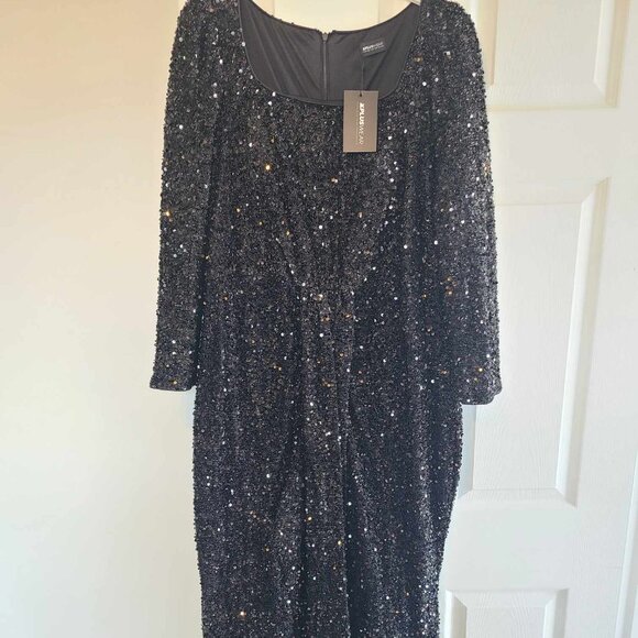 Black Long Formal Dress - Sequin - Picture 1 of 5